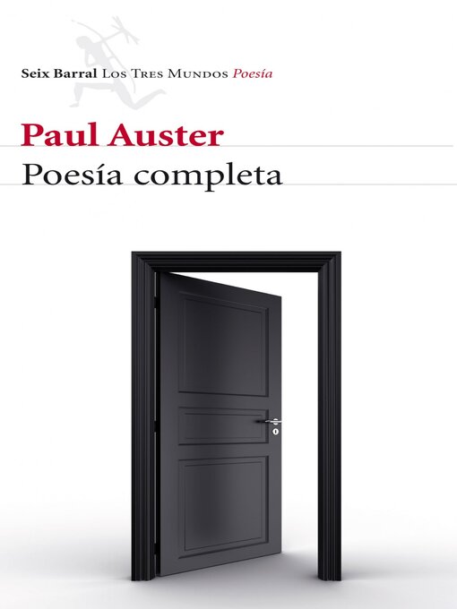 Title details for Poesía completa by Paul Auster - Available